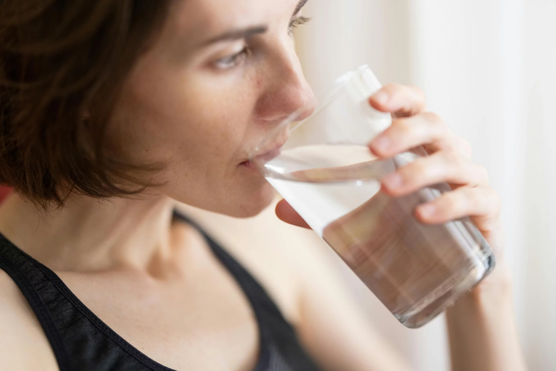 Pure bioavailable water in a glass