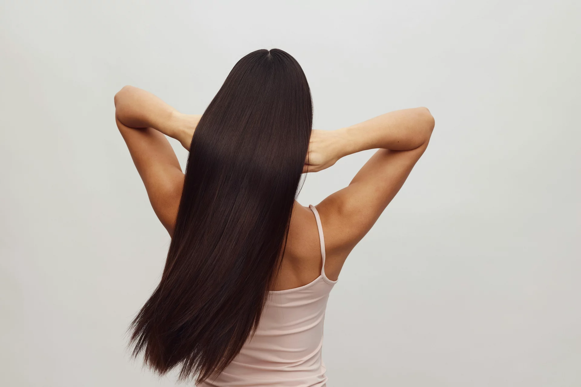 Healthy, thick, and shiny hair