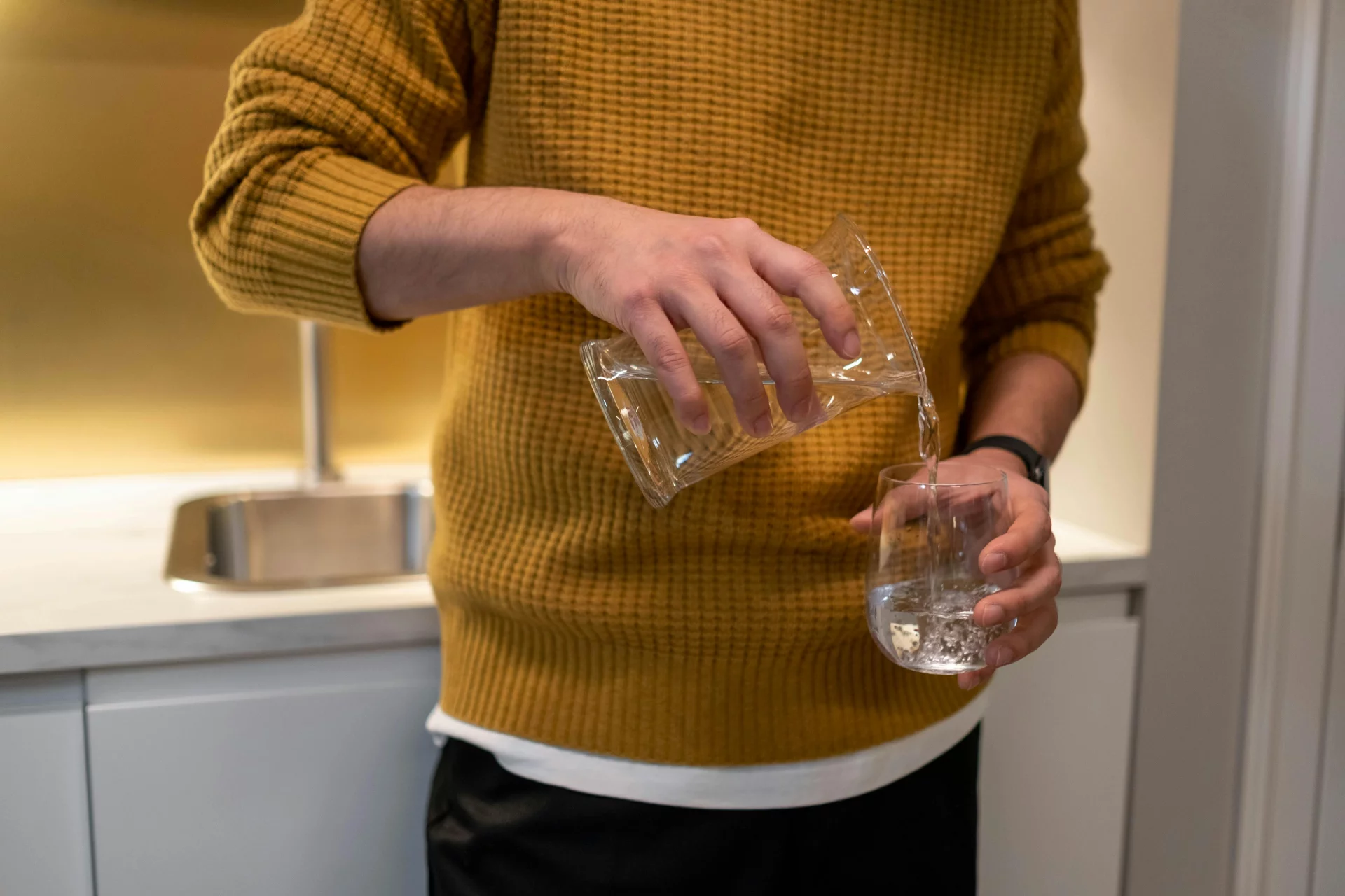 Preparation of warm bioavailable water