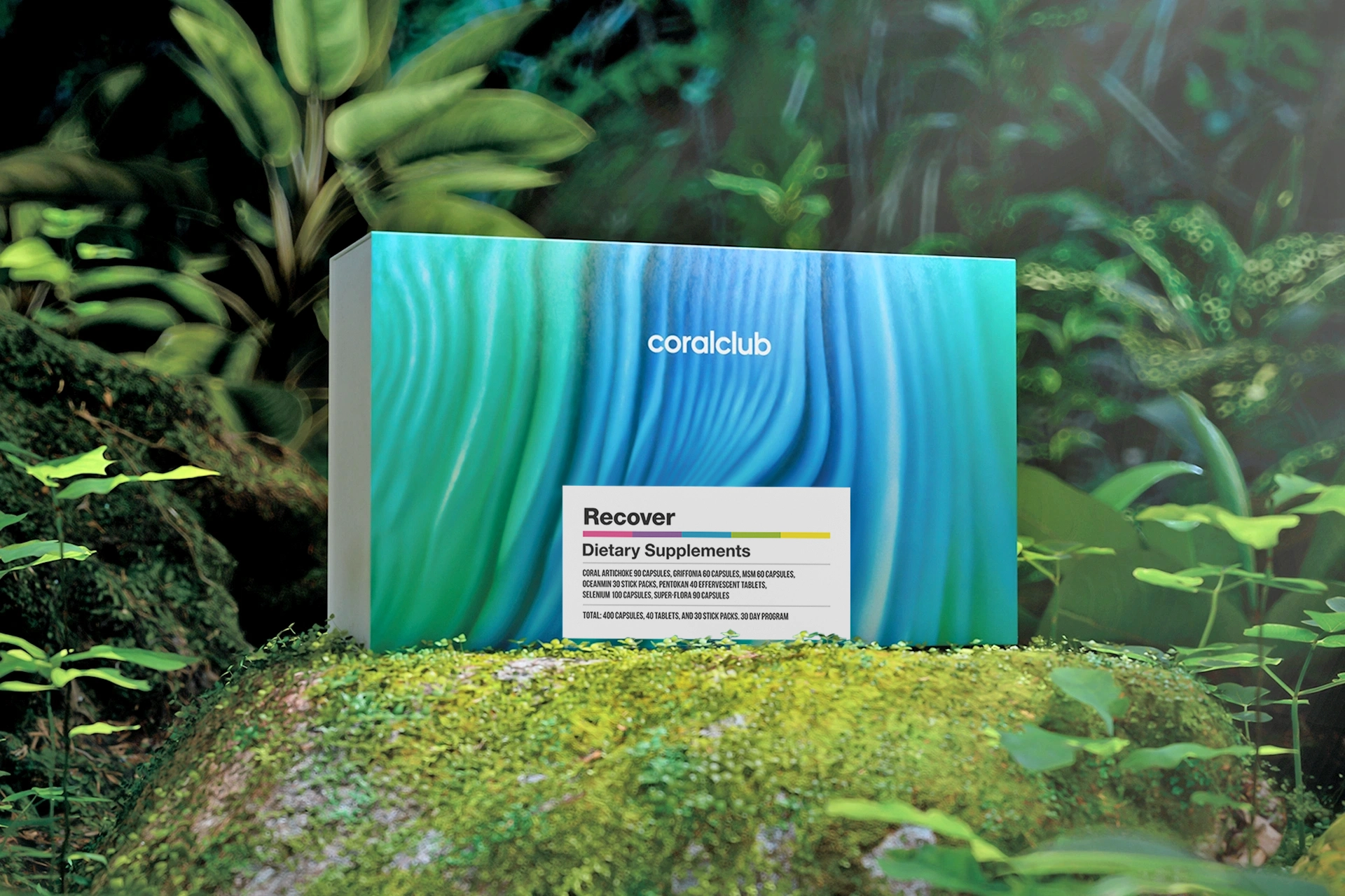 Convenient format of Recover components (3D box) in a lifestyle environment